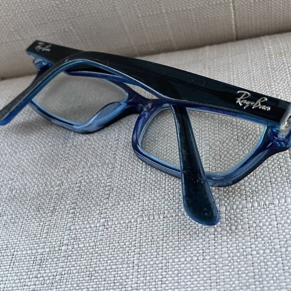 Ray-Ban Women Eyeglasses Frame Navy Blue Tone RB1530 Glasses 48[]16 130 - Picture 4 of 11